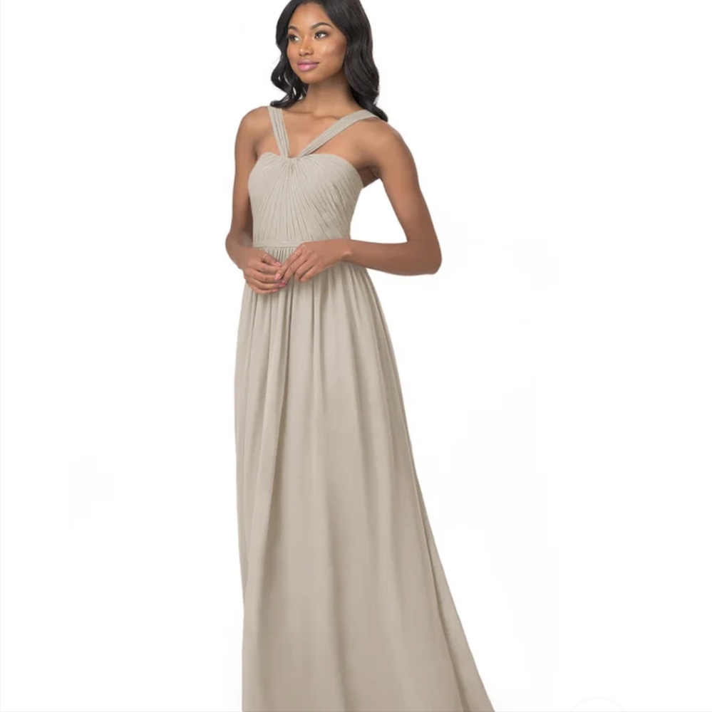 AZAZIE DORY TAUPE DRESS Size A2